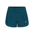 Road 3.5in Short de running Femmes-bleu petrol