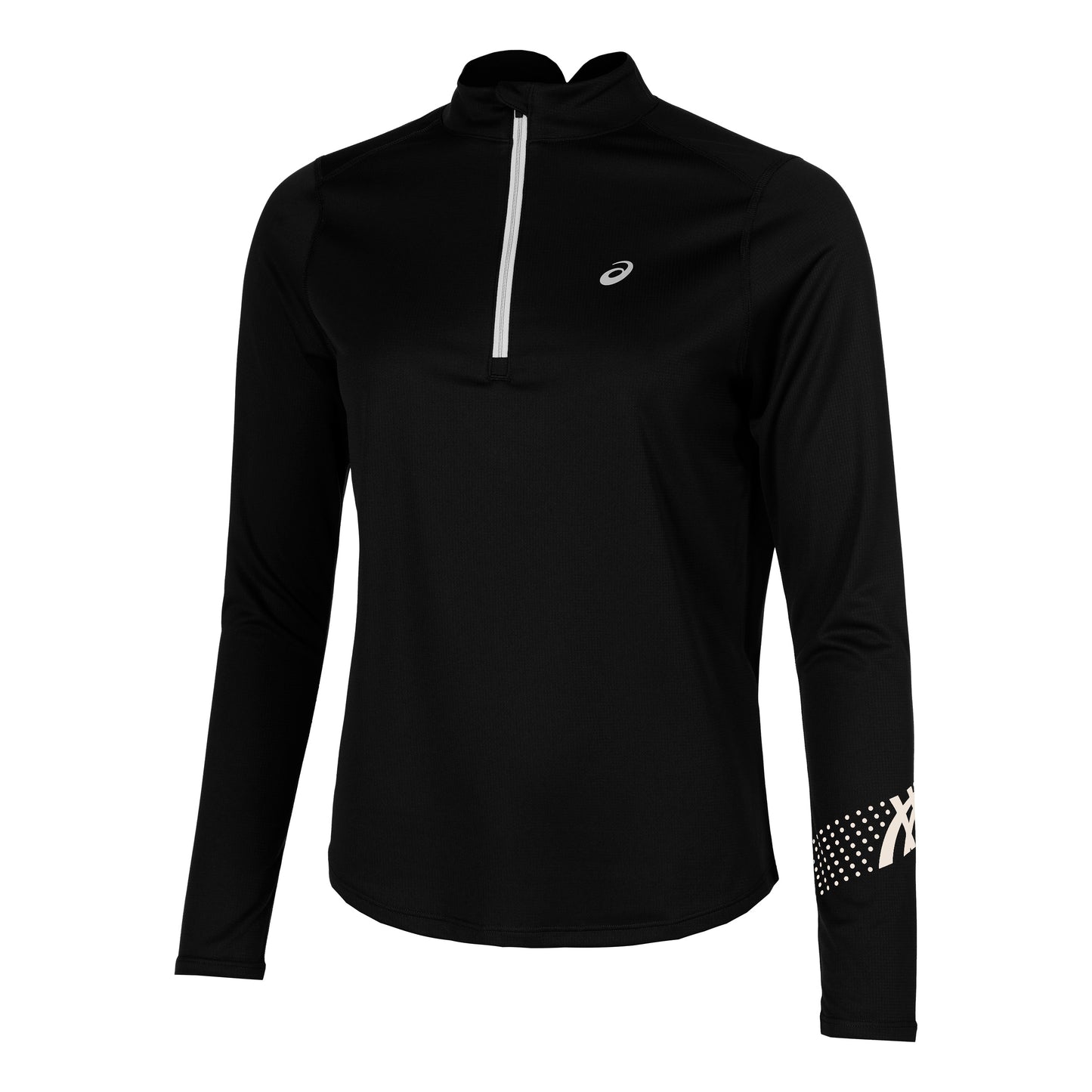 ASICS Icon 1/2 Zip Maillot De Course Femmes-Noir