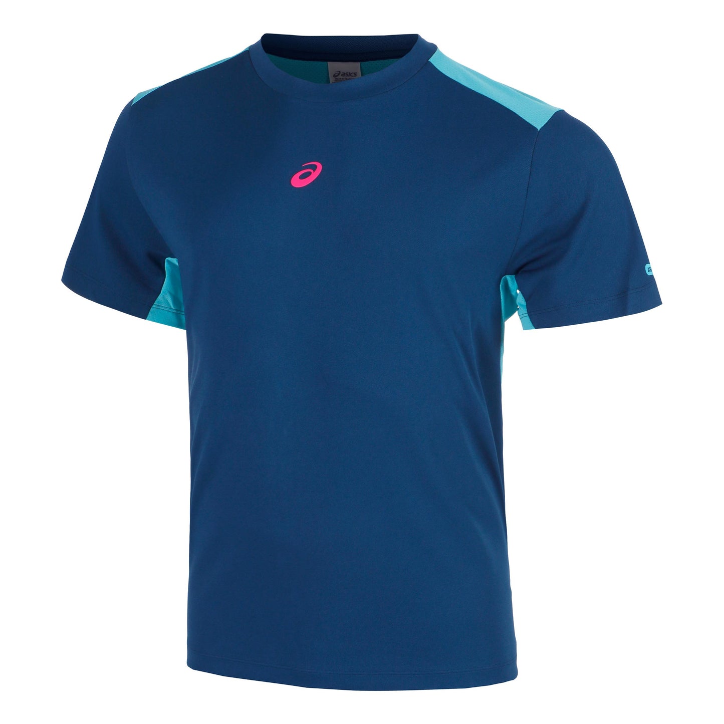 ASICS Court T-shirt Hommes - bleu foncé,