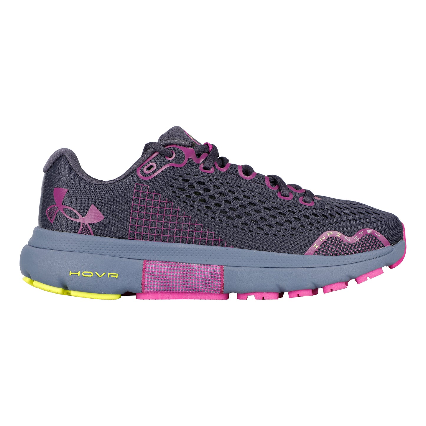 Under Armour HOVR Infinite 4 Chaussure de running sans stabilisateurs Femmes - gris, violet