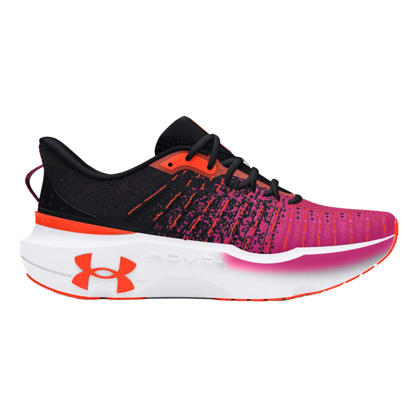 Under Armour Infinite Elite Chaussure De Running Sans Stabilisateurs Femmes-Noir,Pink