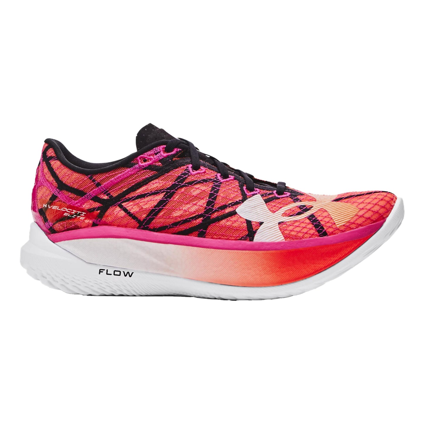Under Armour Flow Velociti Elite 2 Chaussure De Compétition-Noir,Pink