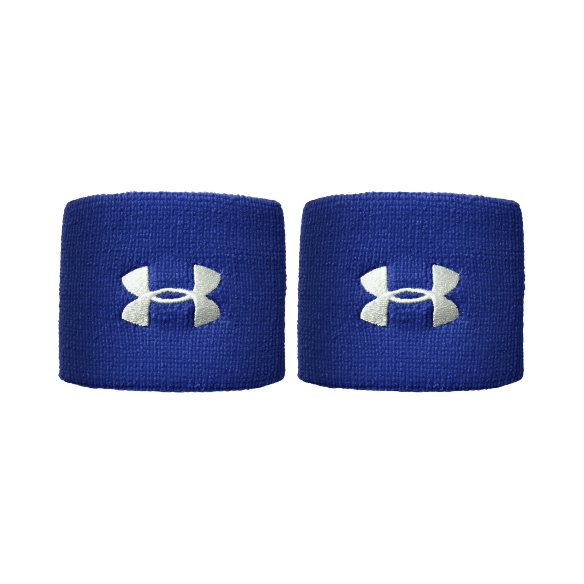 Under Armour Performance Poignet Pack de 2 unités court - bleu, blanc