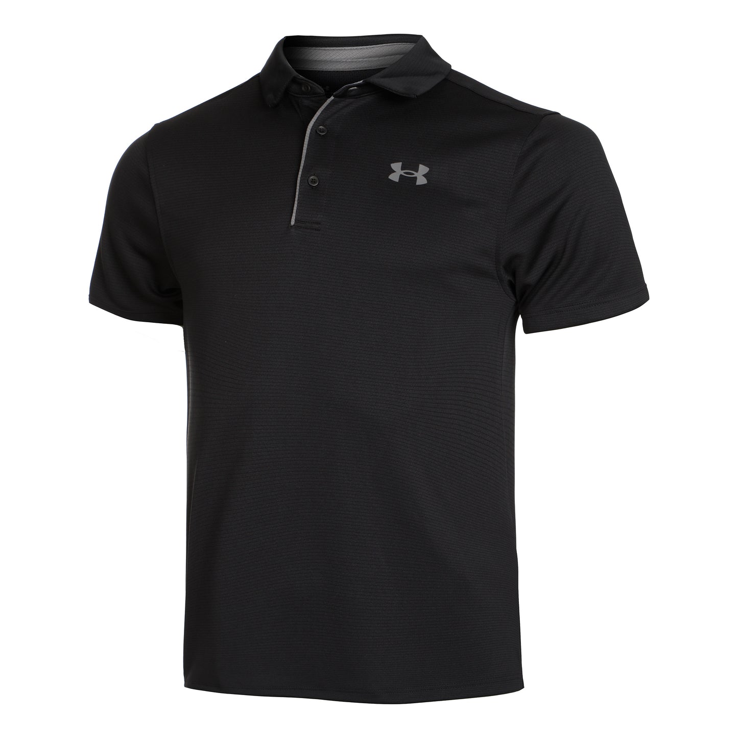 Under Armour Tech Polo Hommes-Noir,Gris