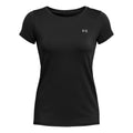 Heatgear T-shirt Femmes - noir, argent