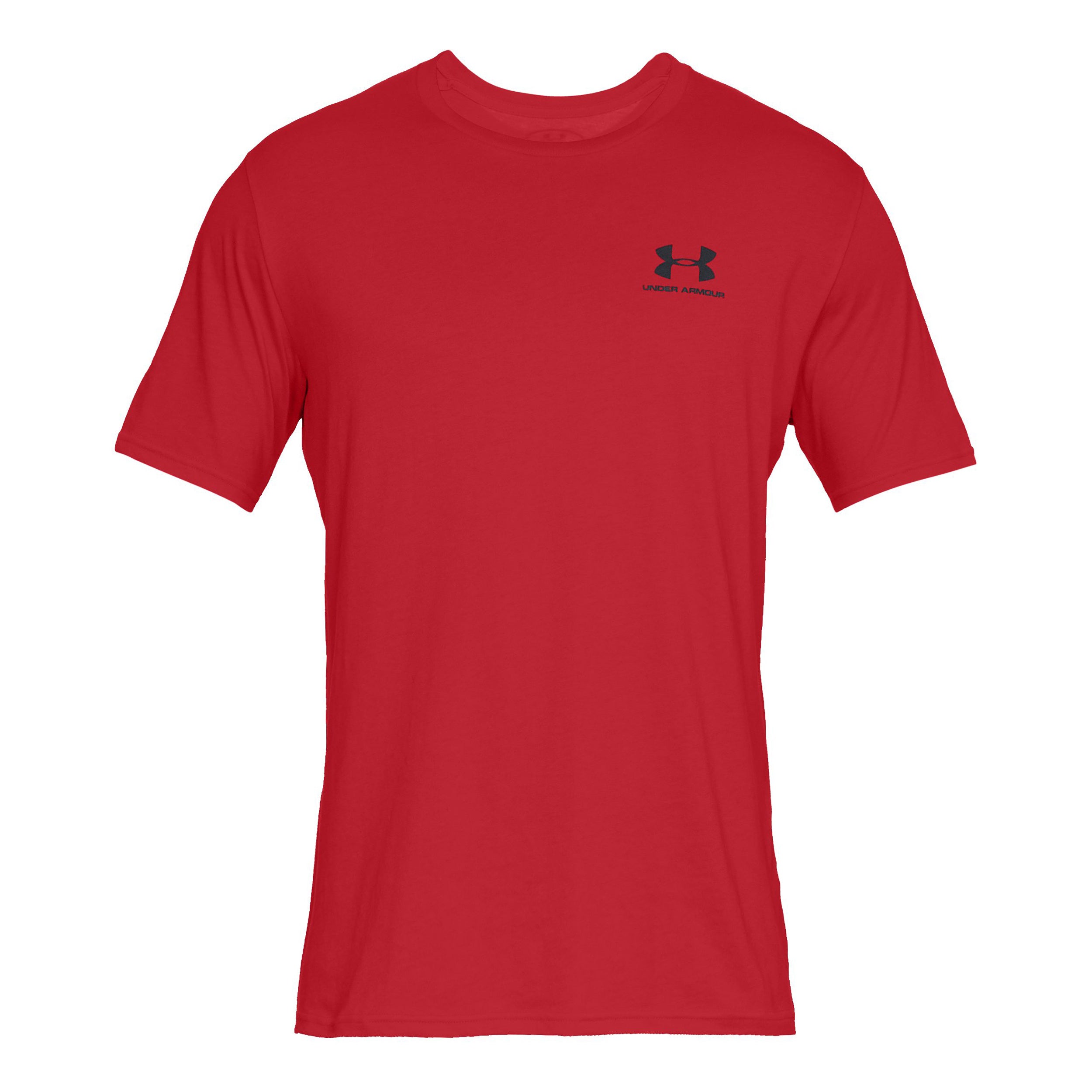 Under Armour Sportstyle Left Chest T-shirt Hommes-Rouge,Noir