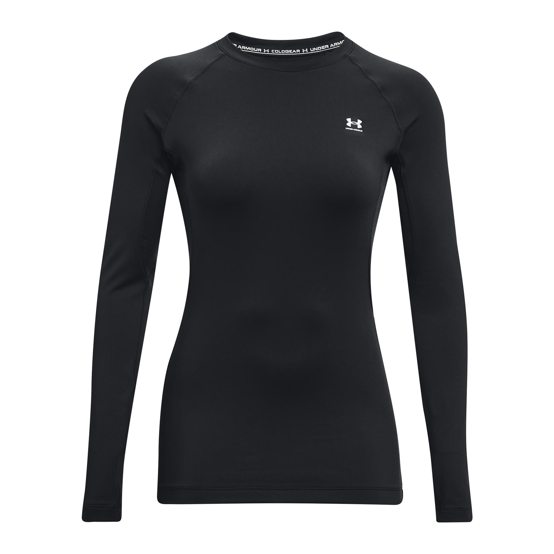Under Armour Authentics Crew Haut Manches Longues Femmes-Noir