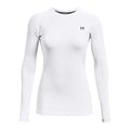 Authentics Crew Haut Manches Longues Femmes-Blanc