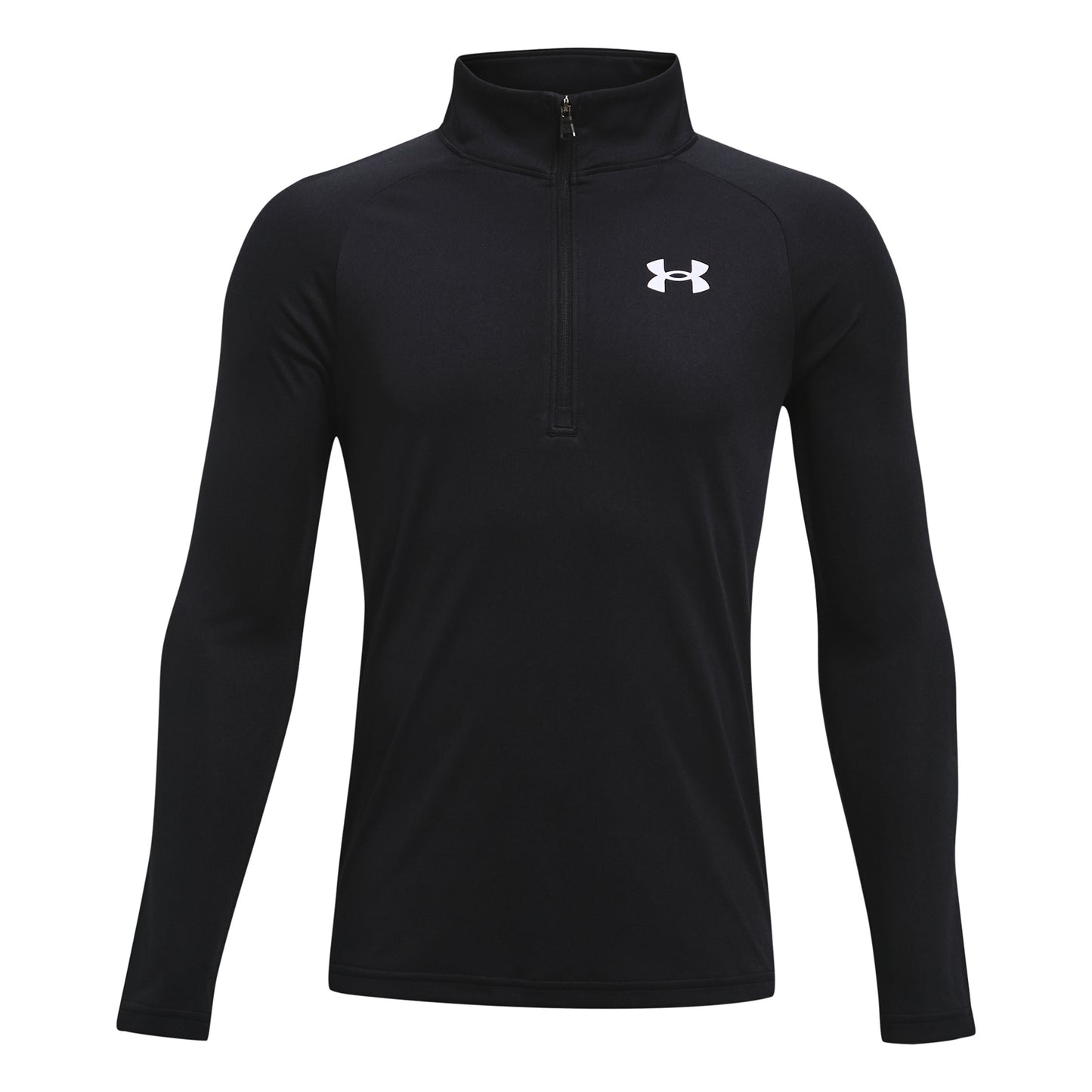 Under Armour Tech 2.0 1/2 Zip Haut Manches Longues Garçons-Noir,Blanc