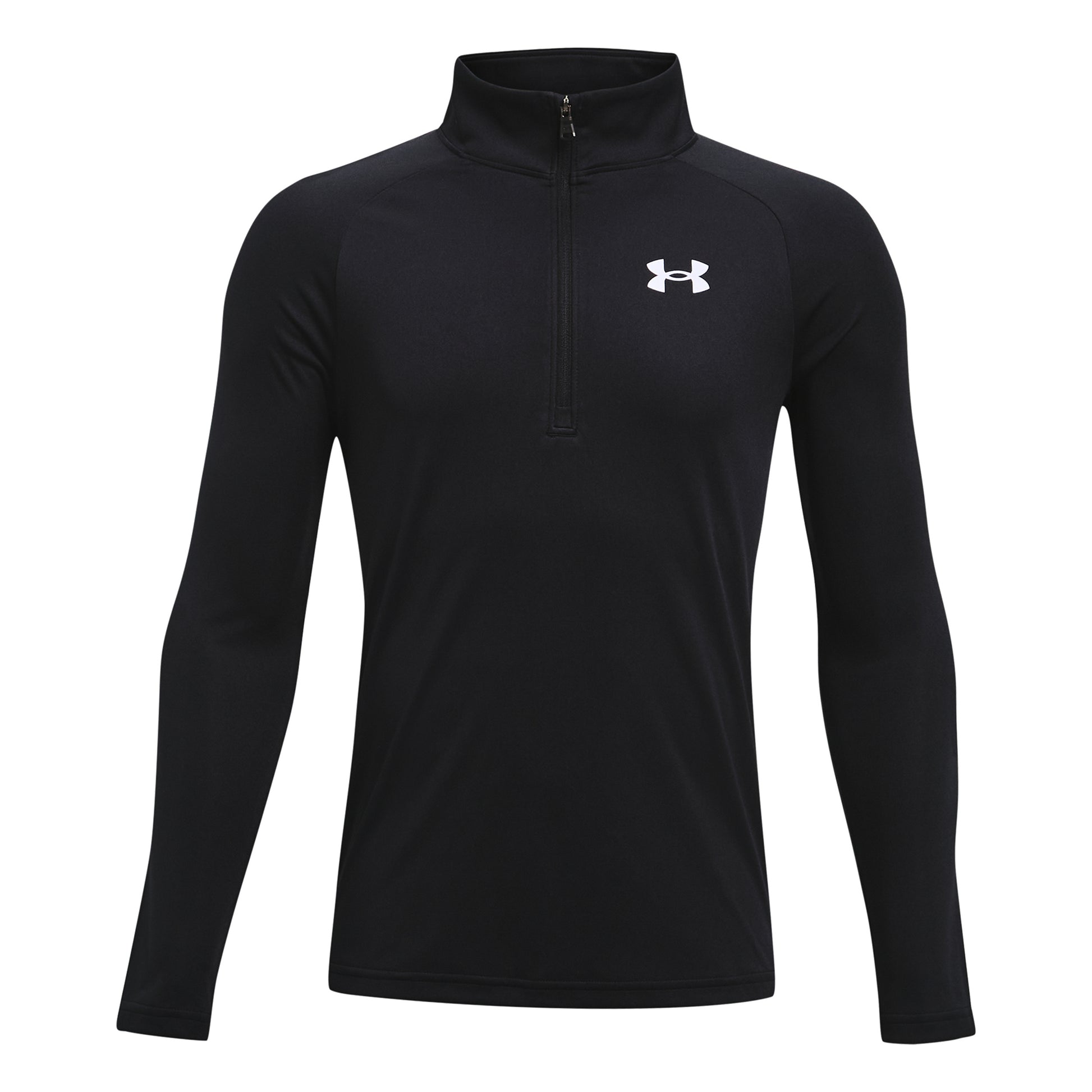 Under Armour Tech 2.0 1/2 Zip Haut Manches Longues Garçons-Noir,Blanc