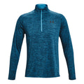 Tech 2.0 Half-Zip Haut manches longues Hommes - bleu petrol, bleu petrol