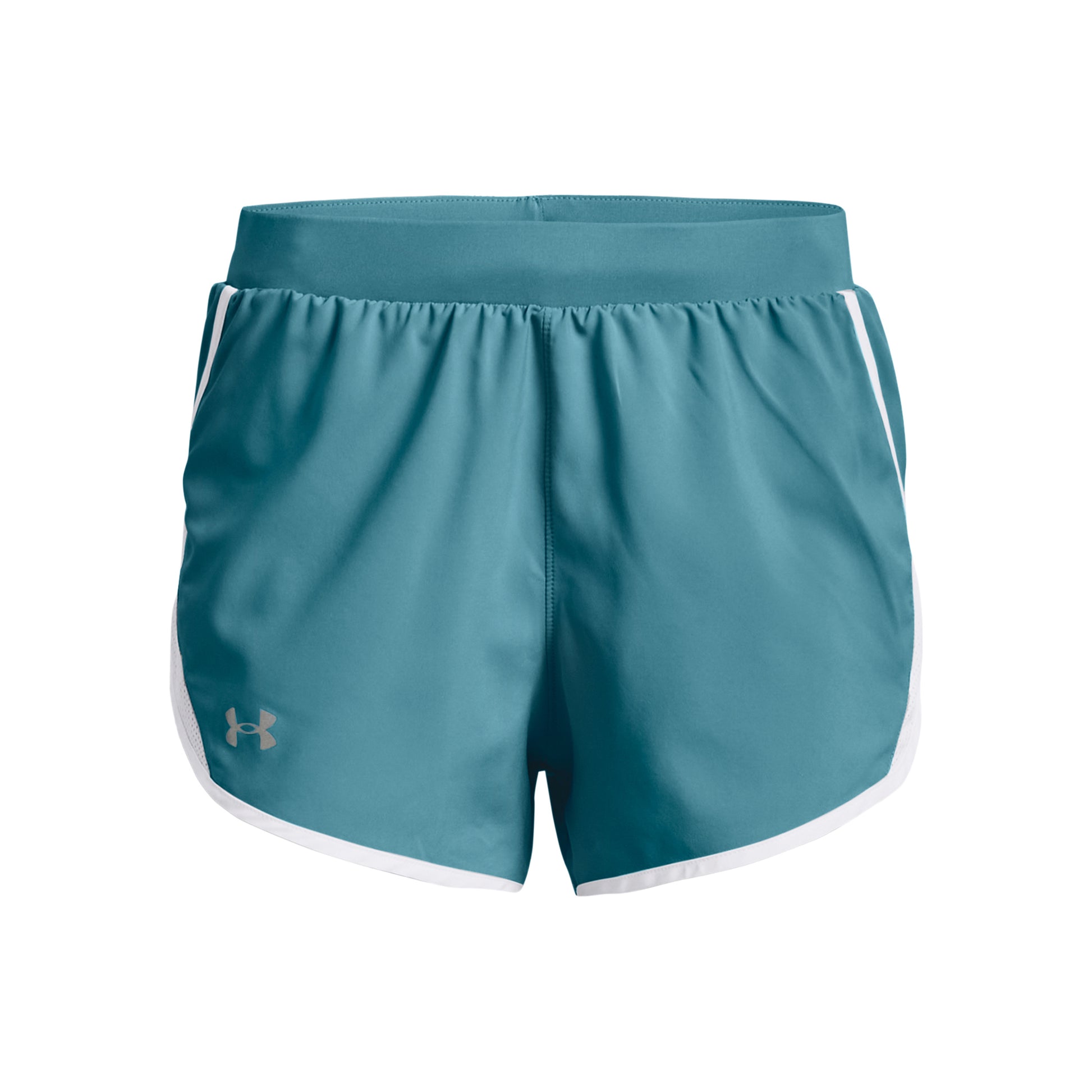 Under Armour Fly By 2.0 Shorts Femmes - bleu petrol, blanc