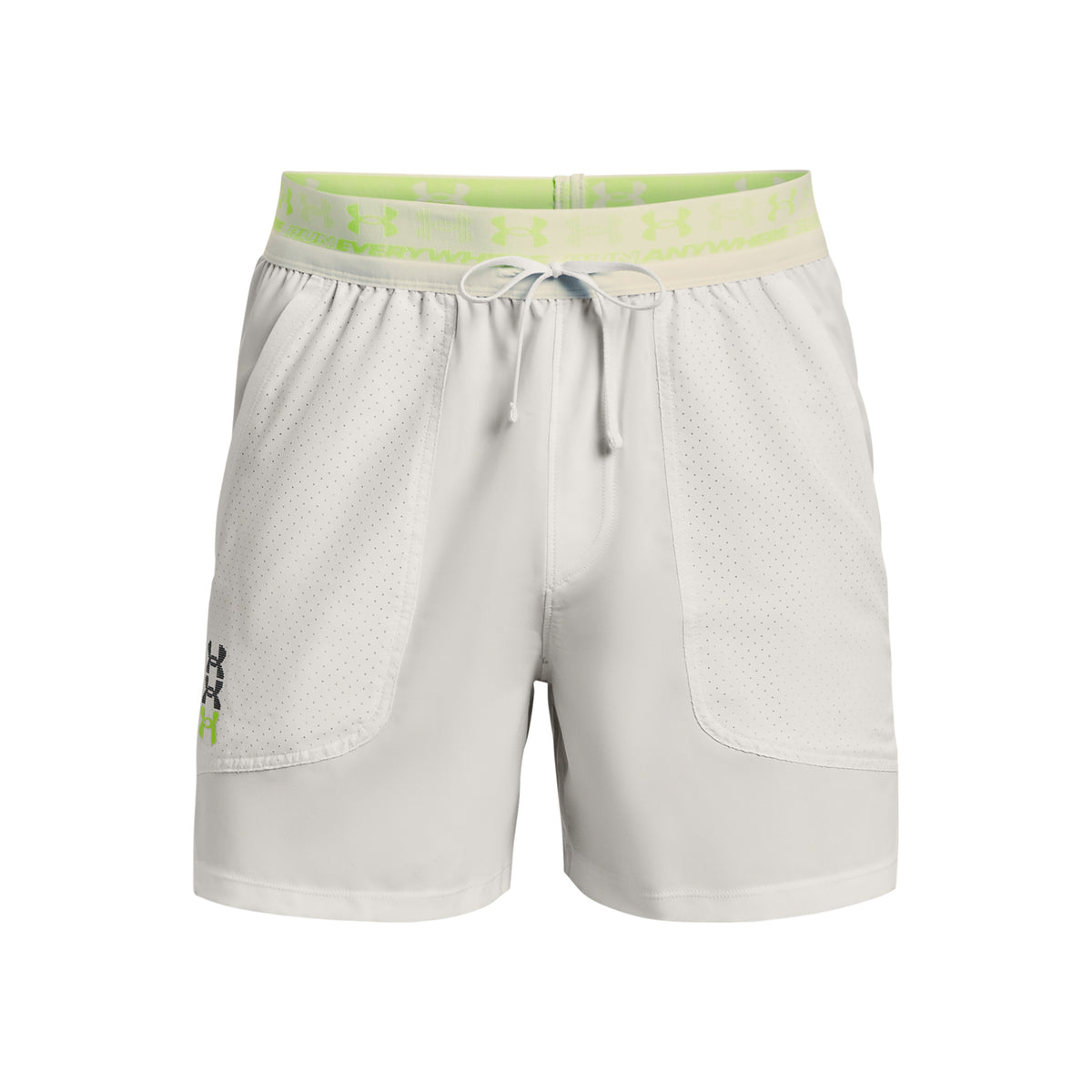Under Armour Run Anywhere Shorts Hommes - gris, vert