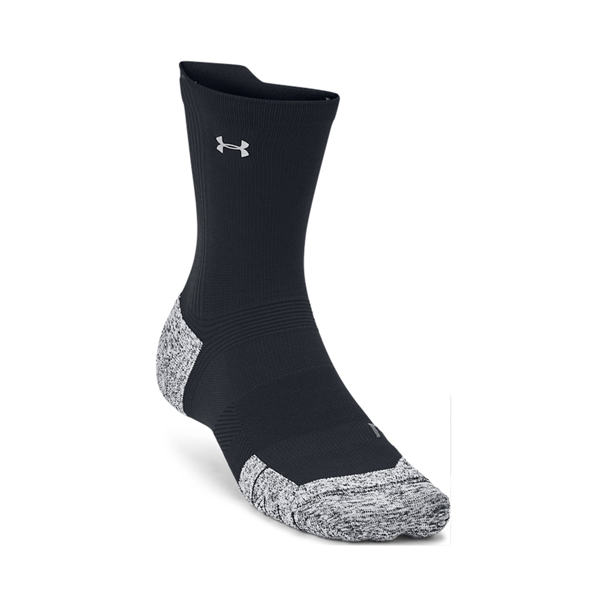 Under Armour AD Run Cushion Chaussettes De Running-Bleu Foncé,Gris