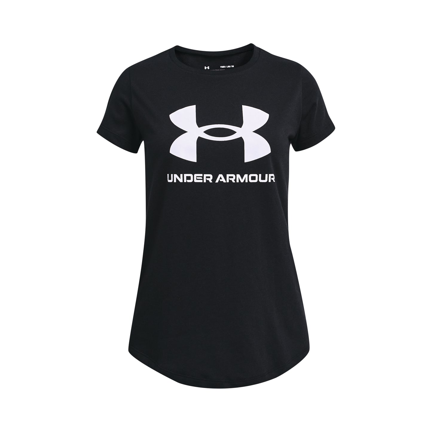 Under Armour Sportstyle Logo T-shirt Filles - noir, blanc