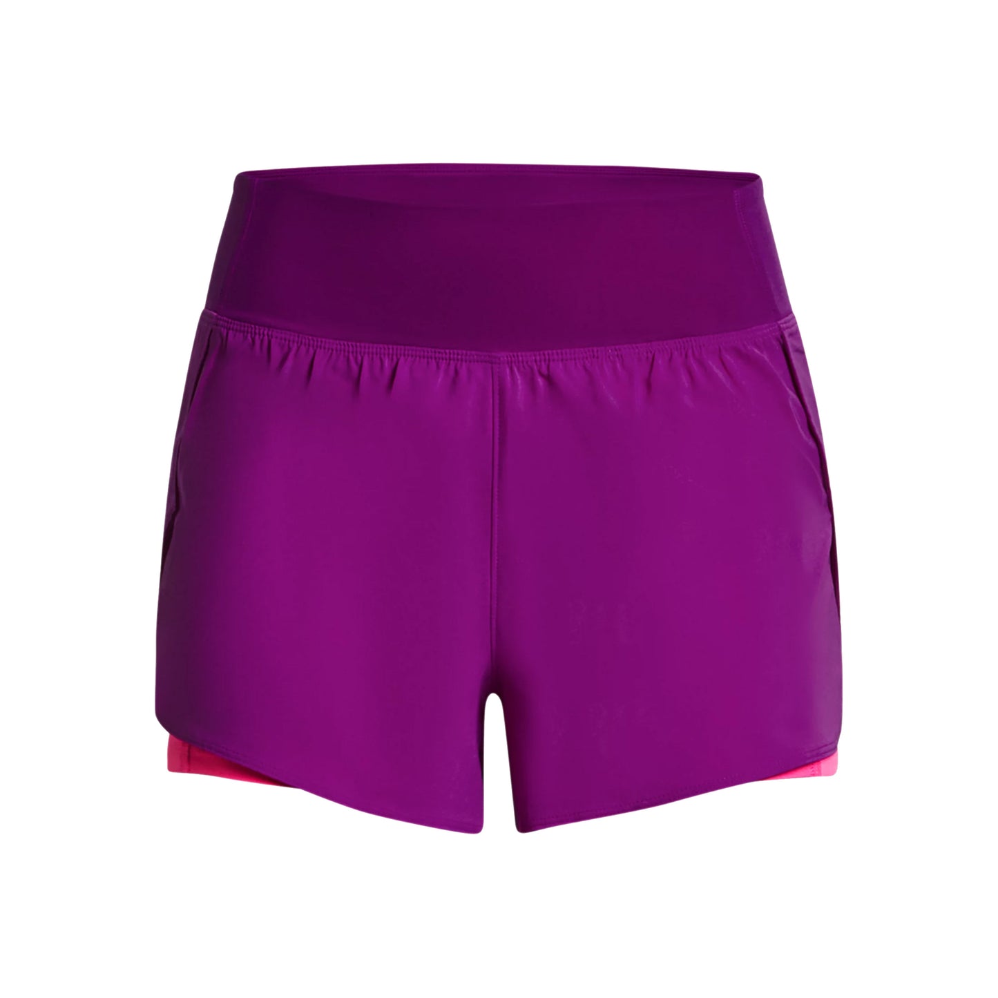 Under Armour Flex Woven 2in1 Shorts Femmes - violet,