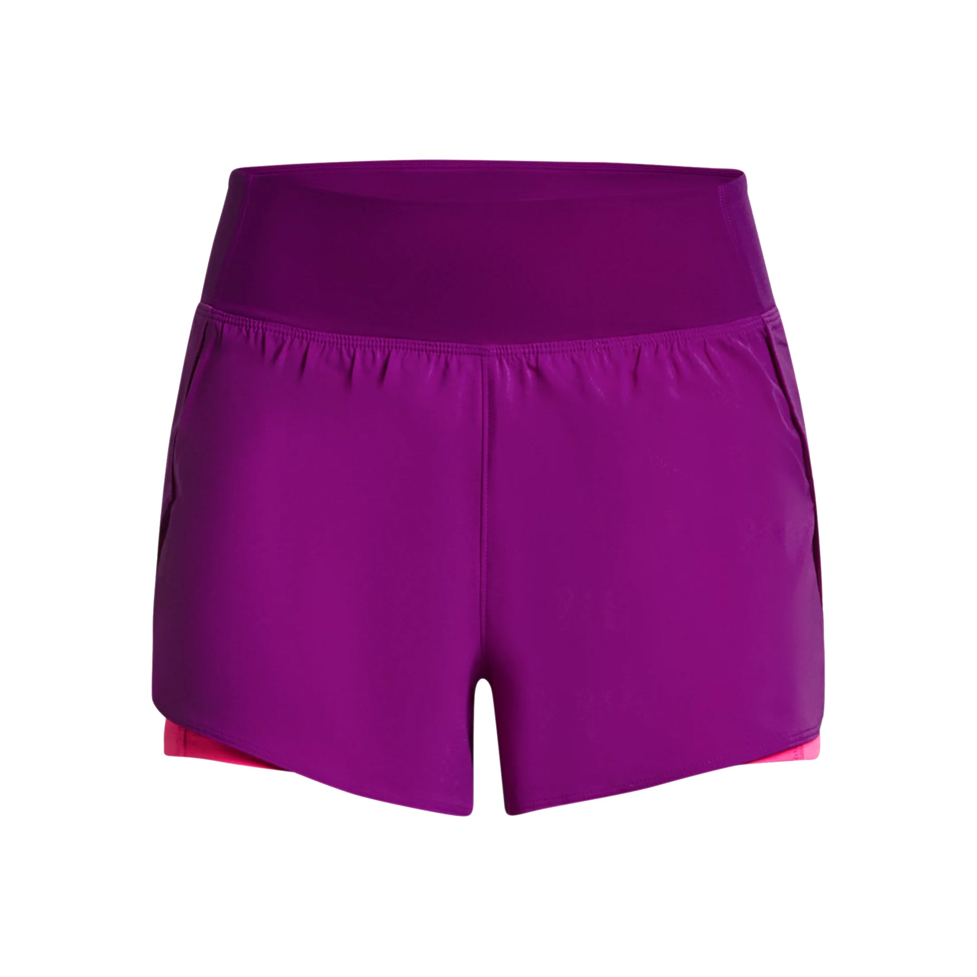 Under Armour Flex Woven 2in1 Shorts Femmes - violet,