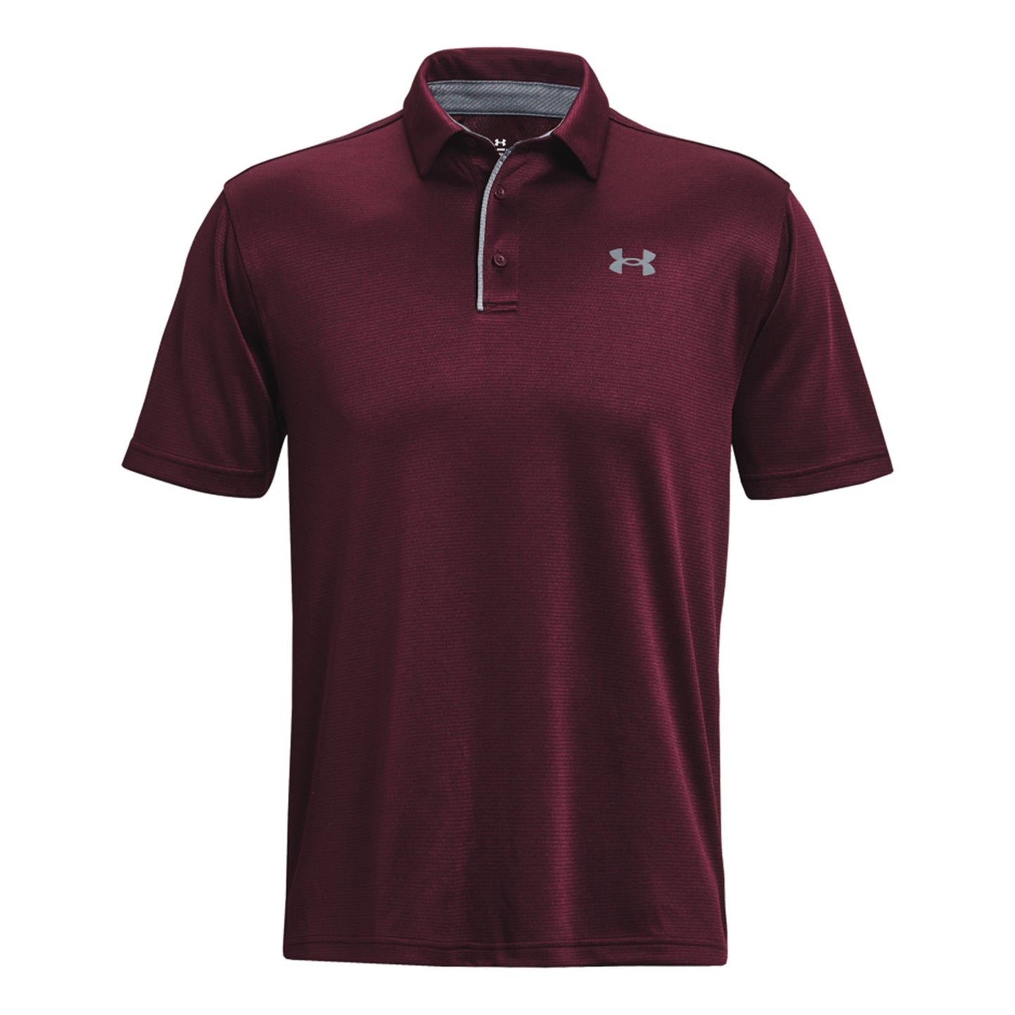 Under Armour Tech Polo Hommes - rouge foncé,