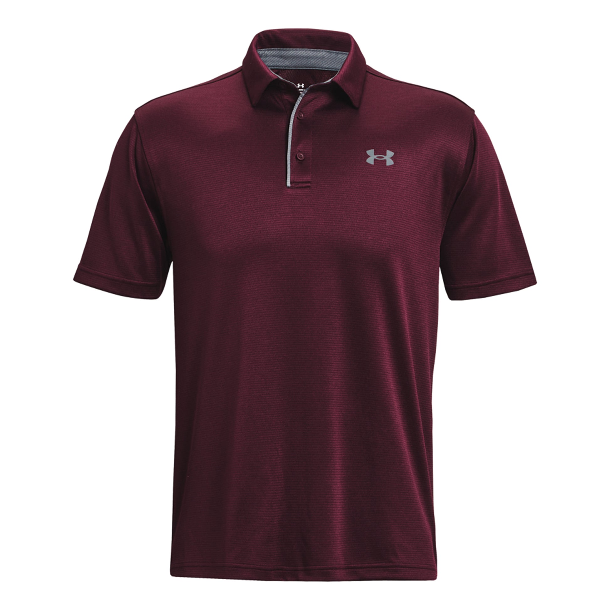 Under Armour Tech Polo Hommes - rouge foncé,