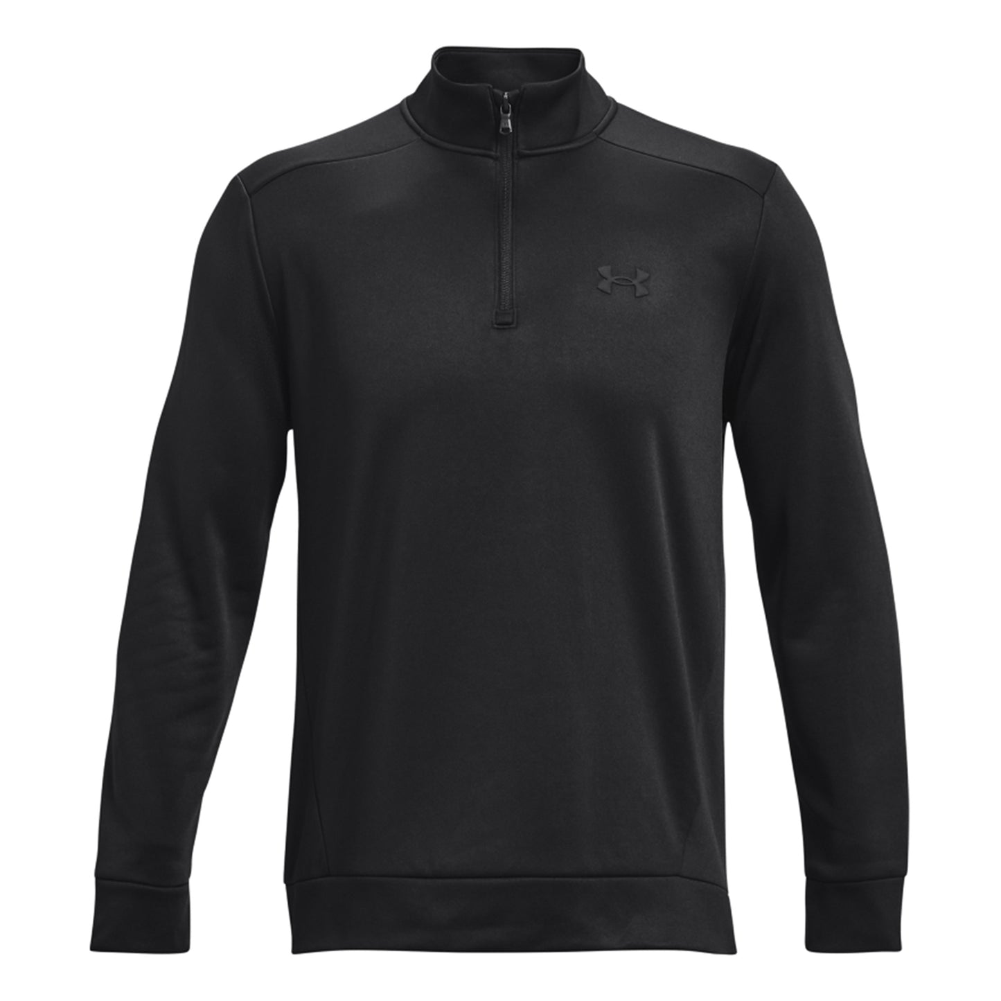 Under Armour Quarter Half-Zip Haut Manches Longues Hommes-Noir