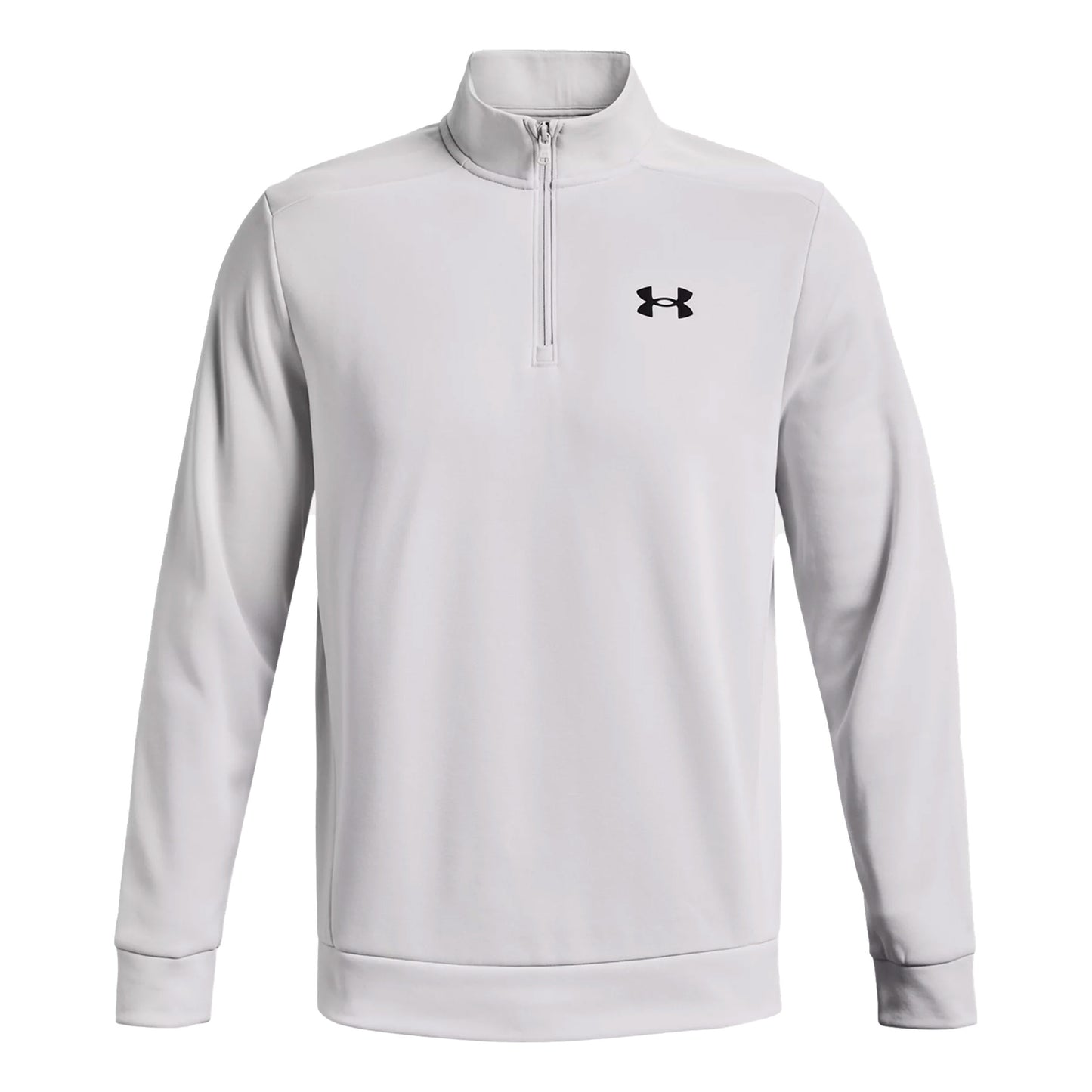 Under Armour Quarter Half-Zip Haut manches longues Hommes - gris clair,