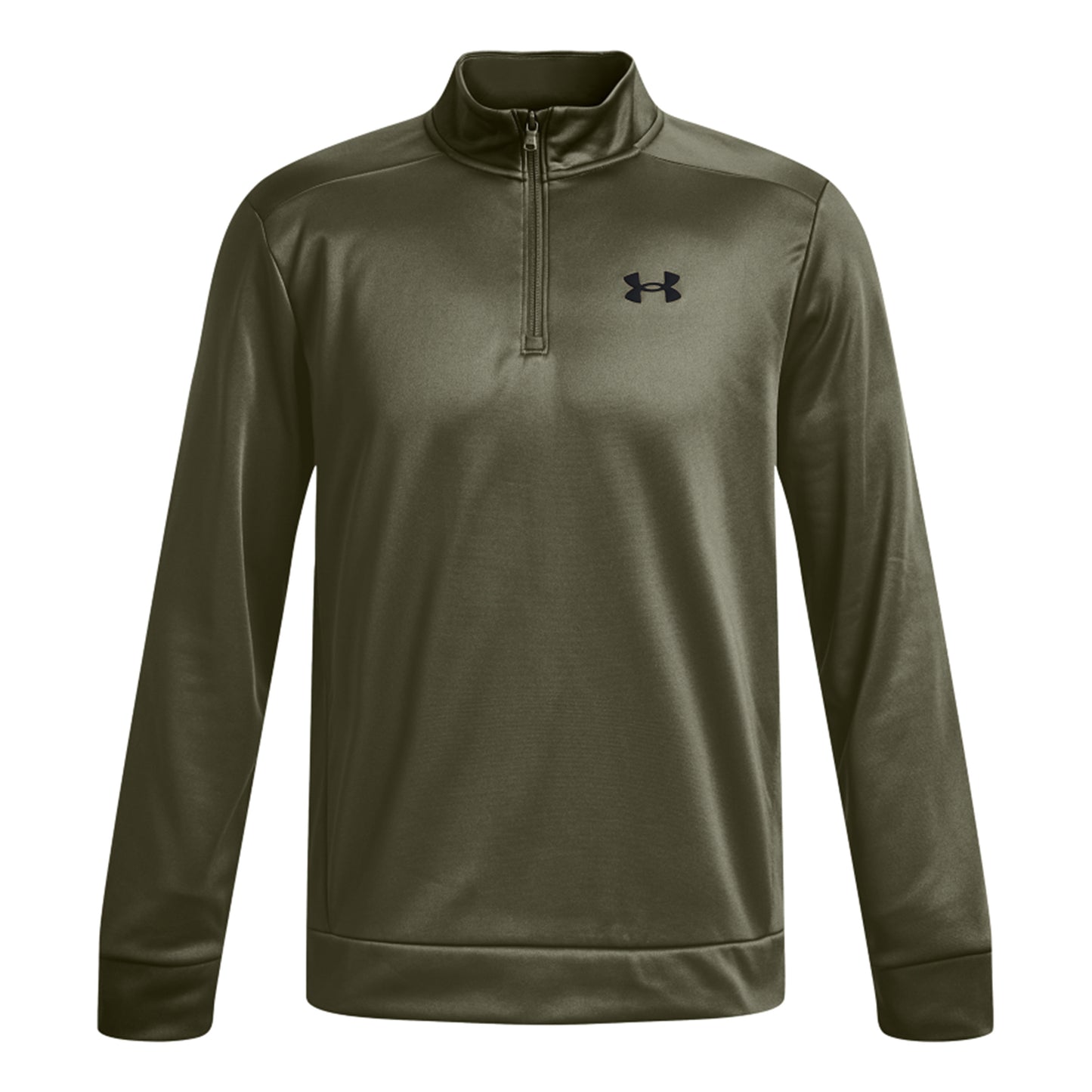 Under Armour Quarter Half-Zip Haut Manches Longues Hommes-Vert Olive