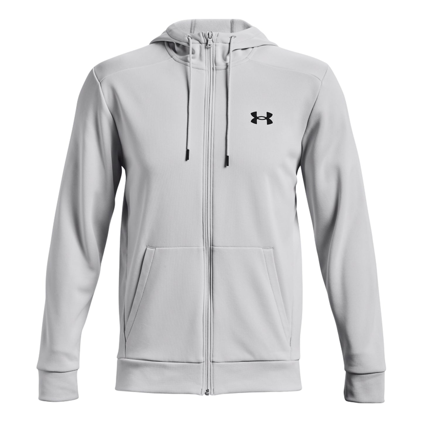 Under Armour Fleece Full Zip Gilet en coton Hommes - gris clair,