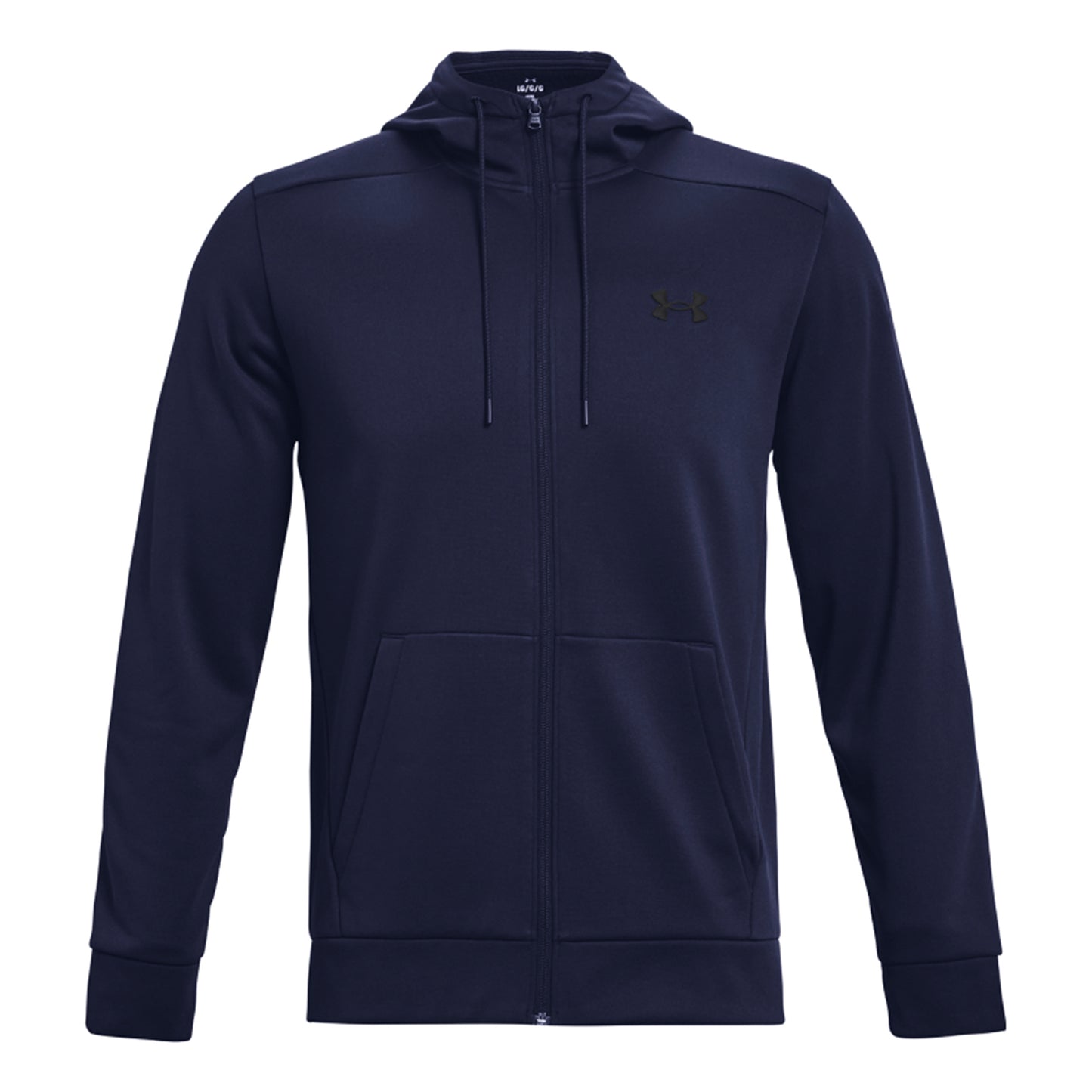 Under Armour Fleece Full Zip Gilet en coton Hommes - bleu foncé,