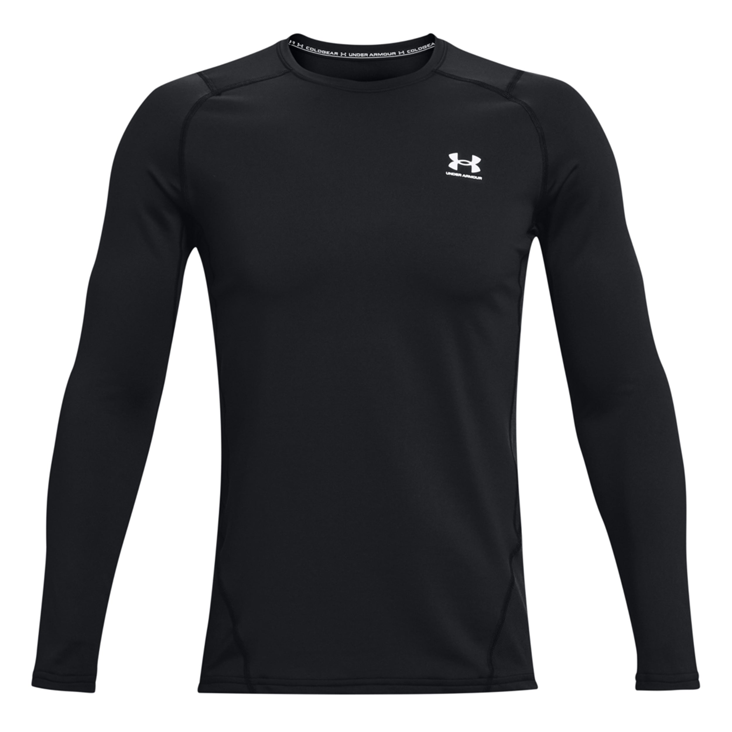 Under Armour Coldgear Fitted Crew Haut manches longues Hommes - noir,