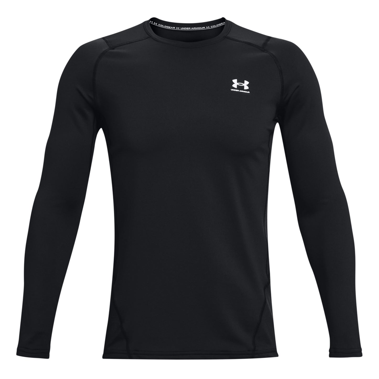 Under Armour Coldgear Fitted Crew Haut manches longues Hommes - noir,