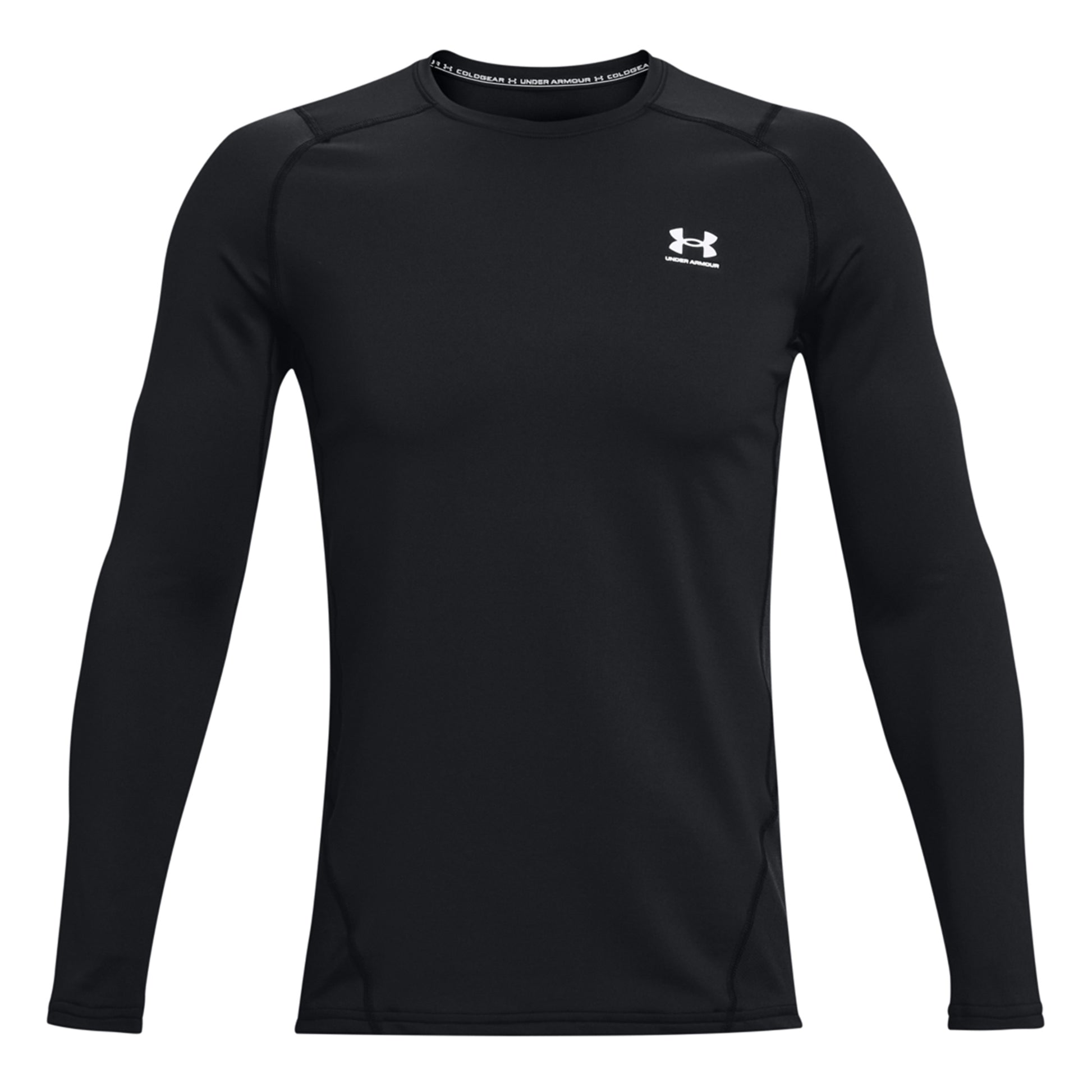 Under Armour Coldgear Fitted Crew Haut manches longues Hommes - noir,