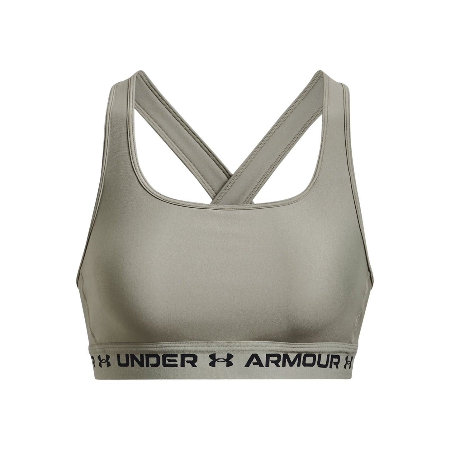 Under Armour Crossback Mid Soutien-gorge sport Femmes - vert, noir