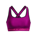 Crossback Mid Soutien-gorge sport Femmes - violet, noir