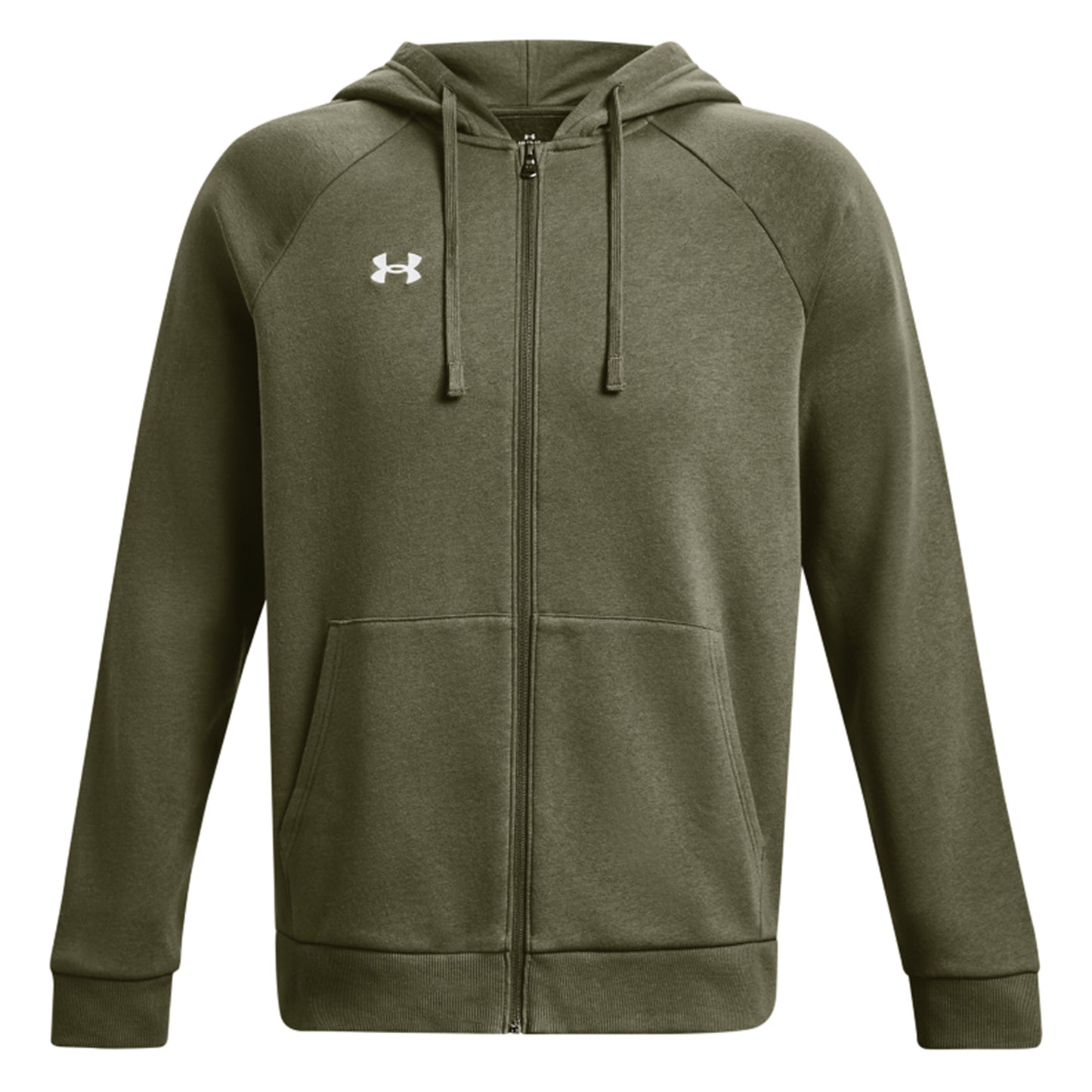 Under Armour Rival Gilet en coton Hommes - vert foncé,