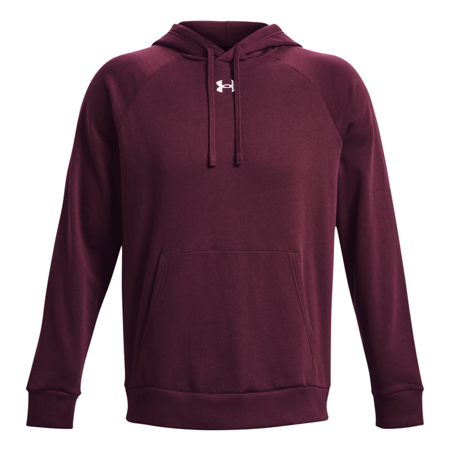 Under Armour Rival Sweat à capuche Hommes - rouge foncé,