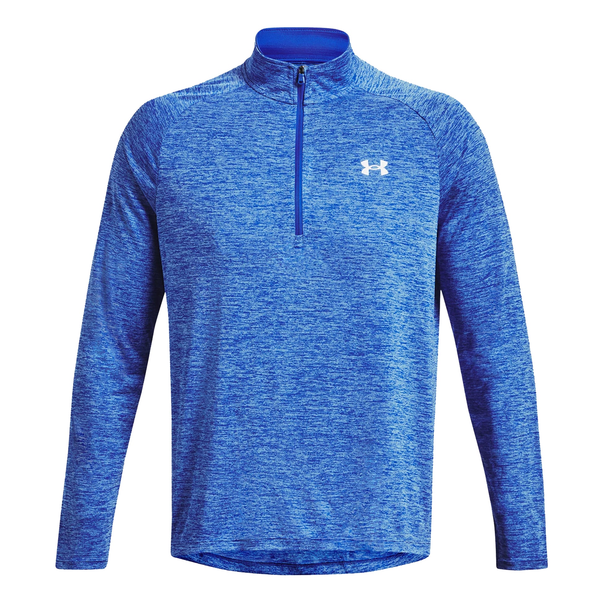 Under Armour Tech 2.0 Half-Zip Haut manches longues Hommes - bleu, blanc