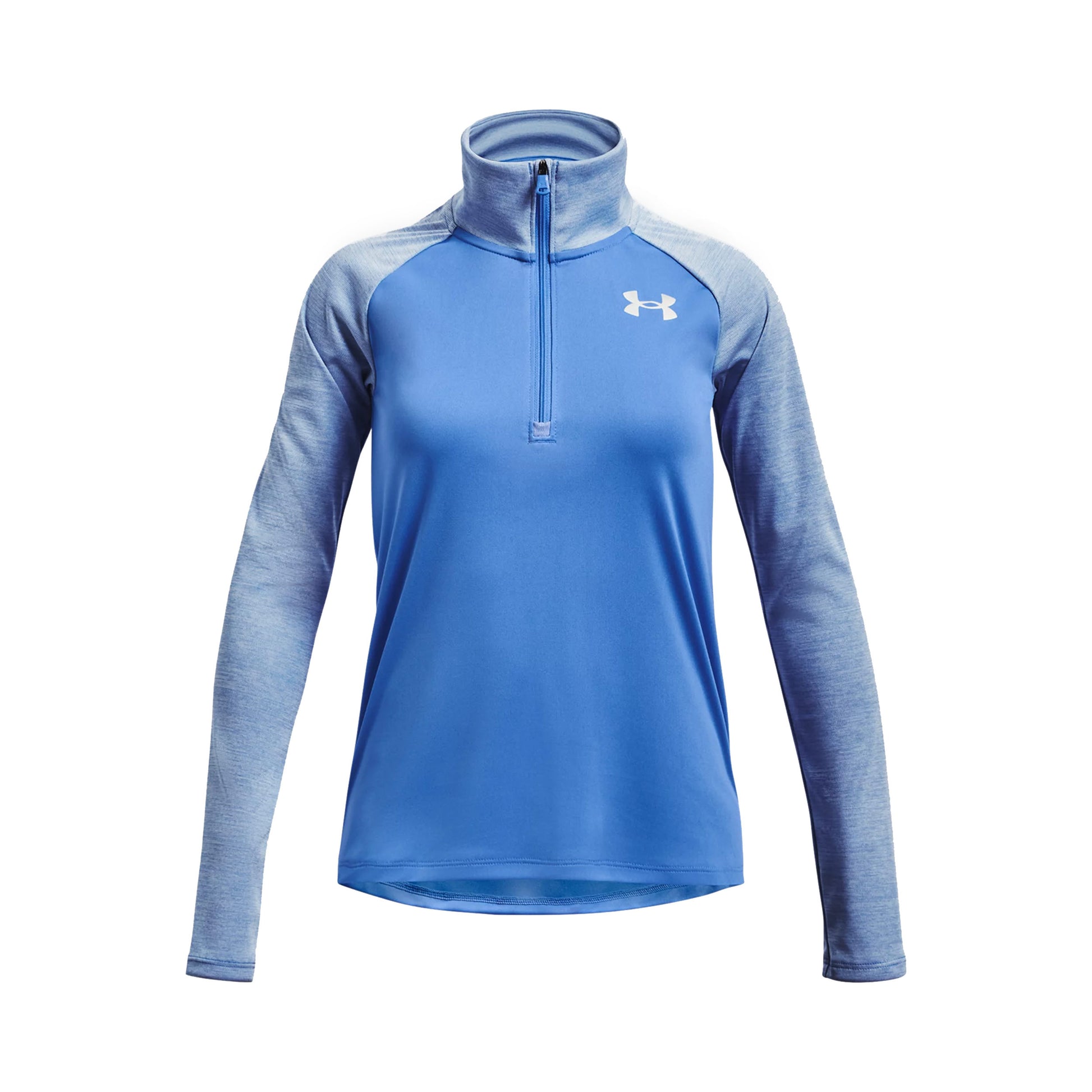 Under Armour Tech Graphic Half-Zip Haut manches longues Filles - bleu,