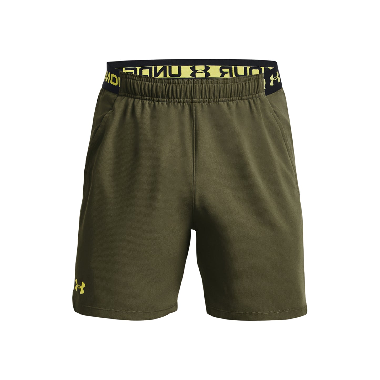 Under Armour Vansih Woven 6in Shorts Hommes - vert foncé,