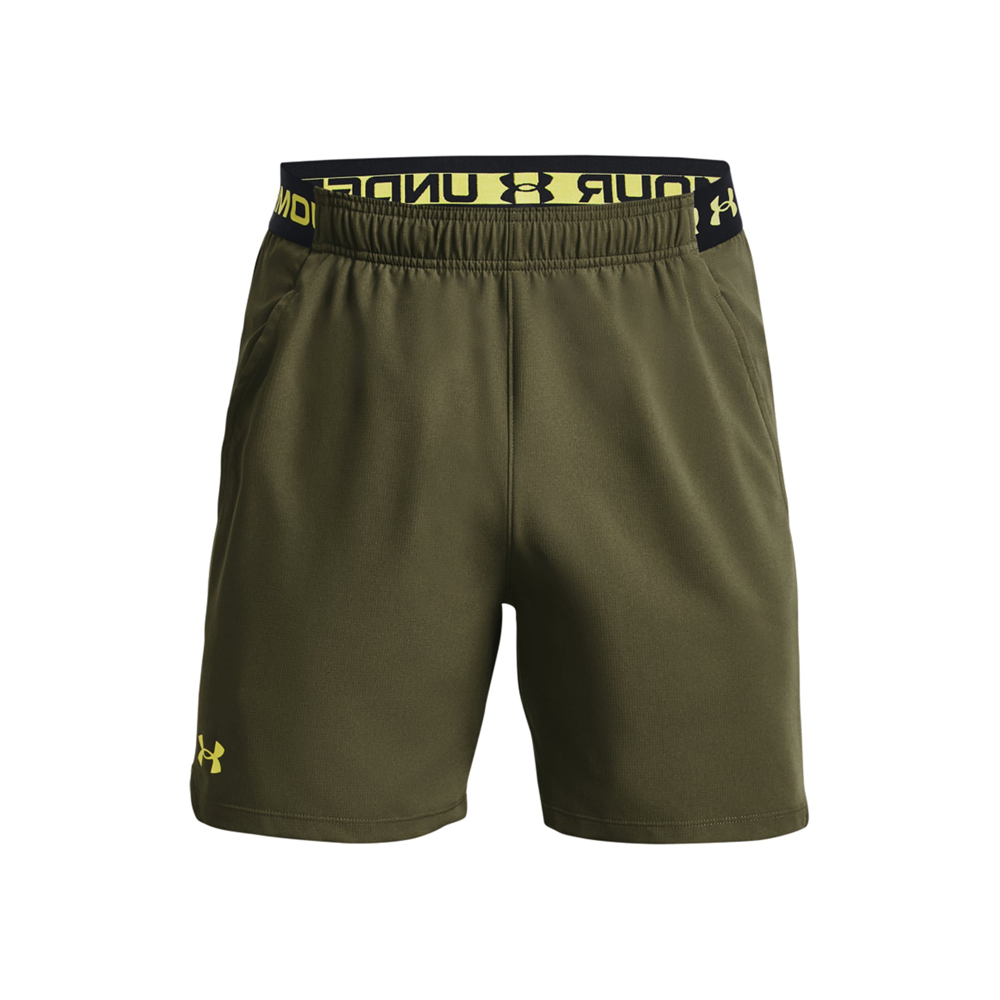 Under Armour Vansih Woven 6in Shorts Hommes - vert foncé,
