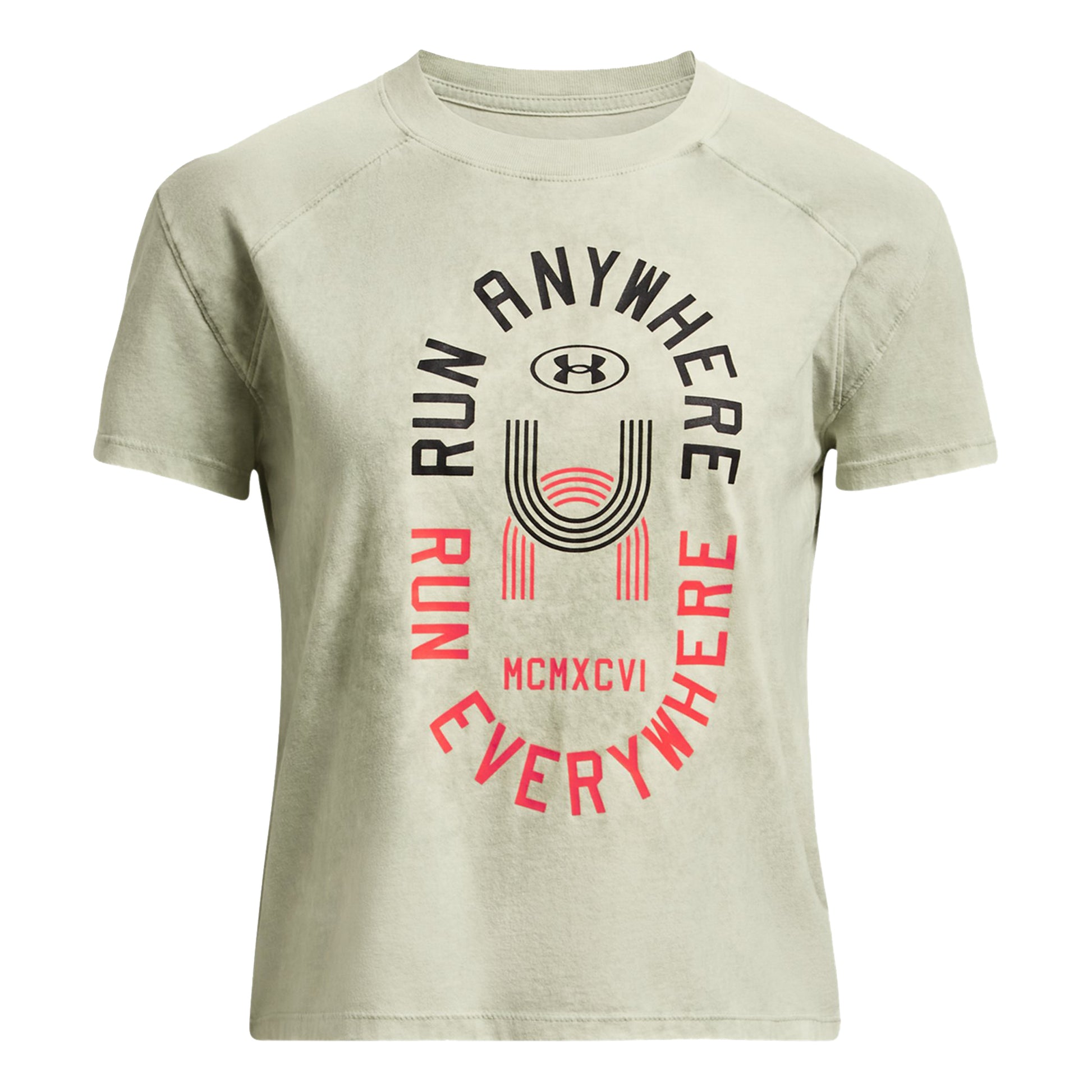 Under Armour Run Everywhere Graphic Maillot de course Femmes - vert,