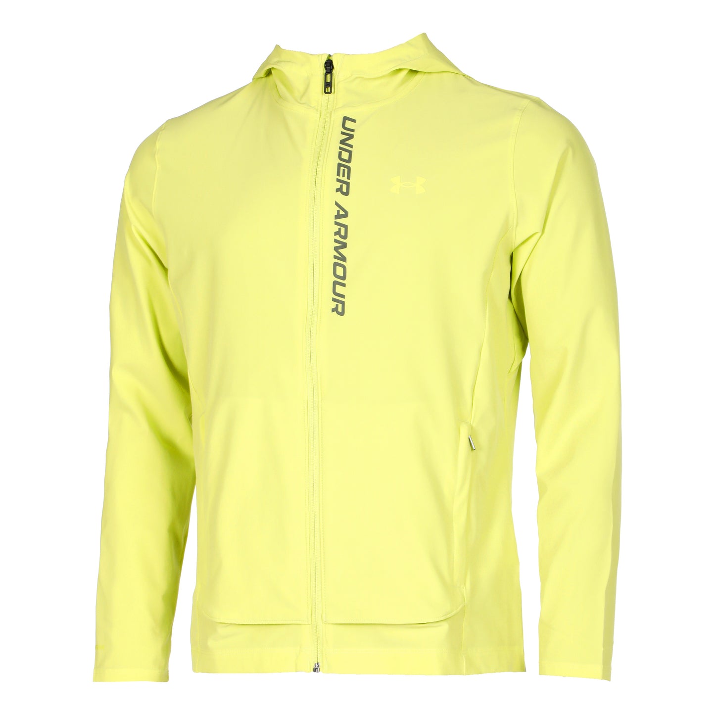 Under Armour Outrun The Storm Veste running Hommes - jaune,
