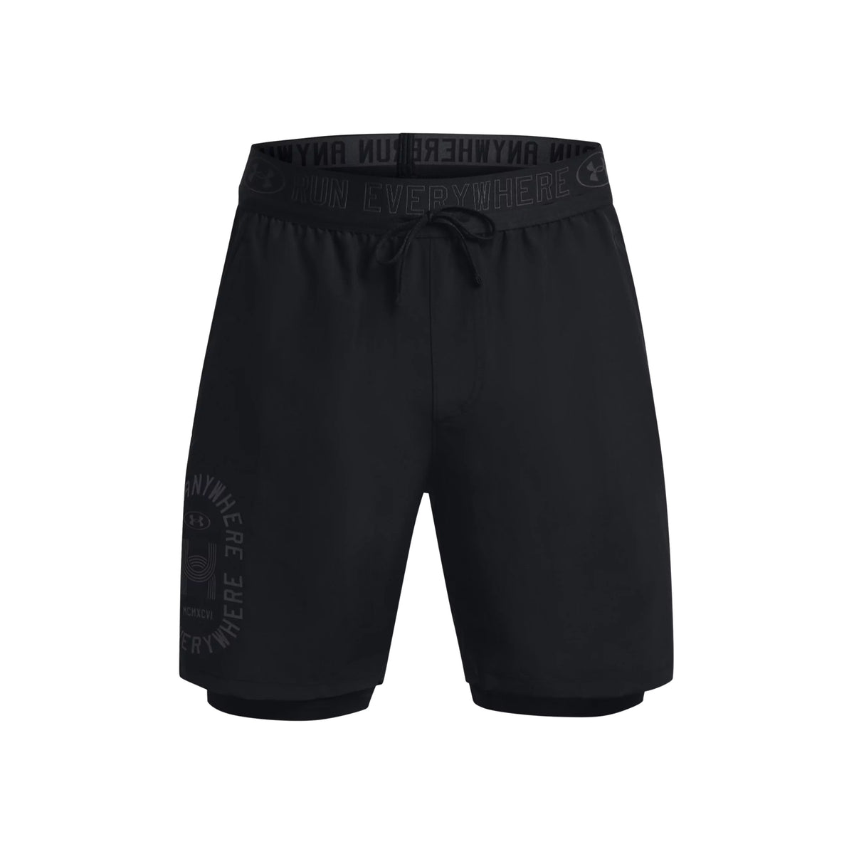 Under Armour Run Everywhere Shorts Hommes-Noir