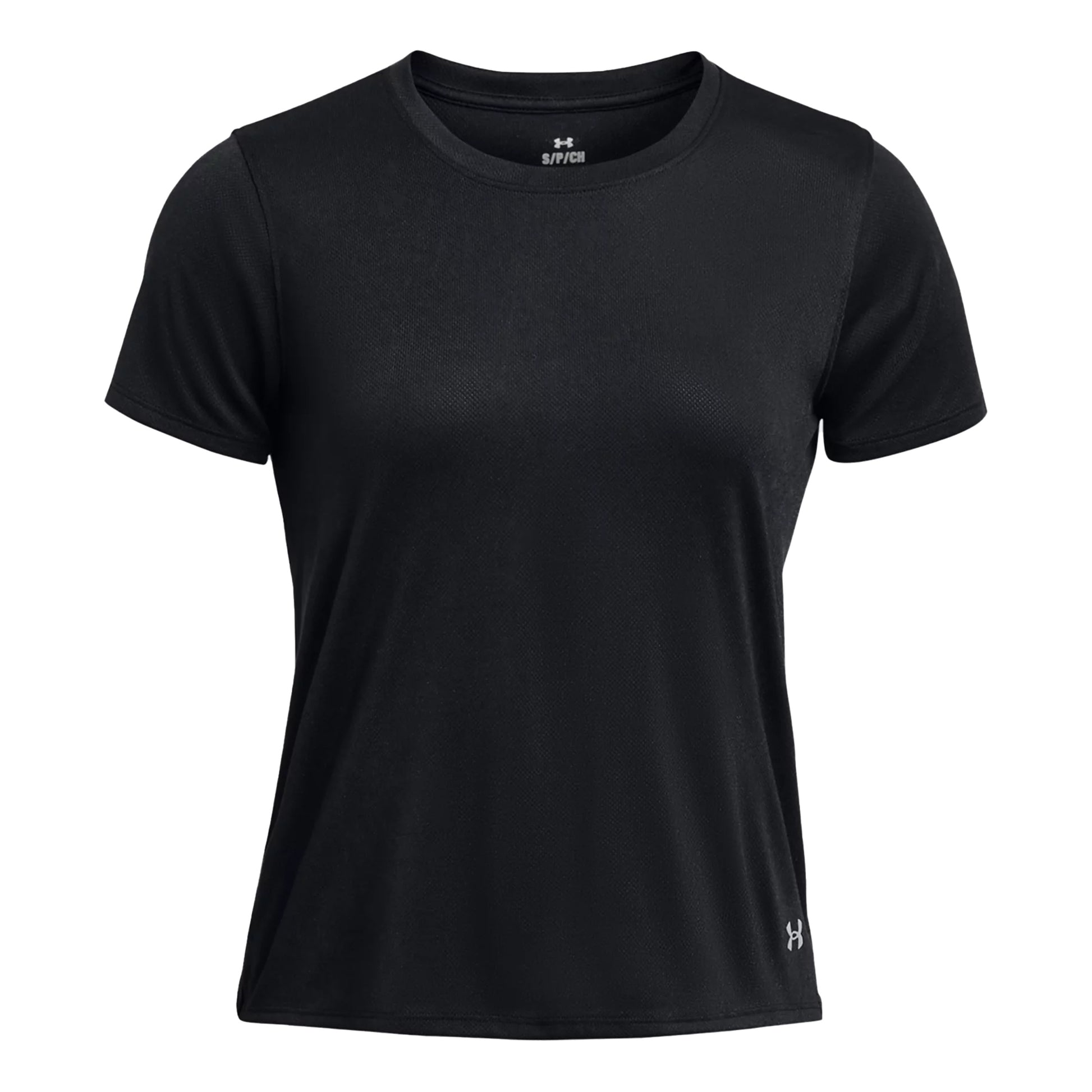 Under Armour Streaker Splatter SS Maillot de course Femmes - noir,