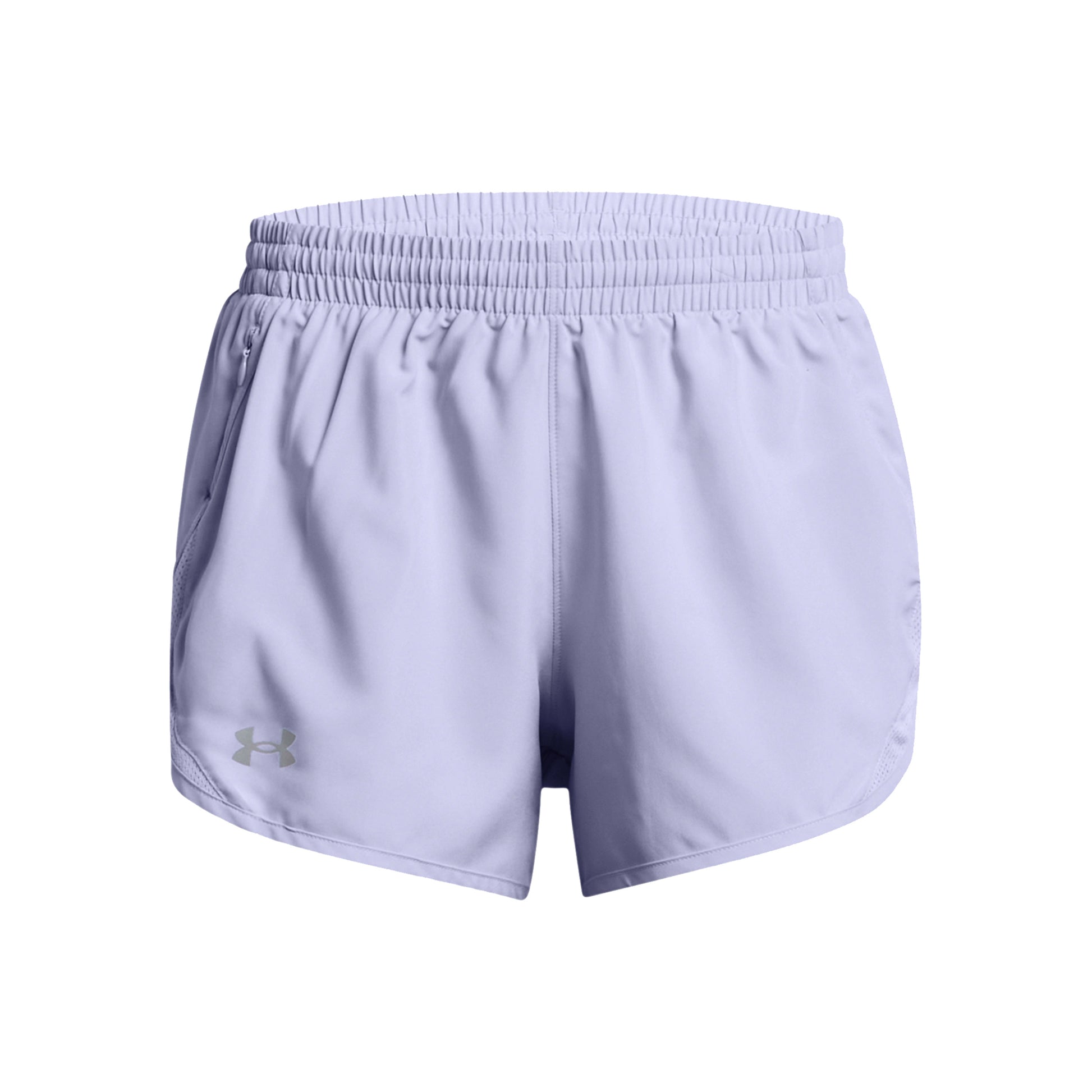 Under Armour Fly By 3in  Short de running Femmes - lilas
