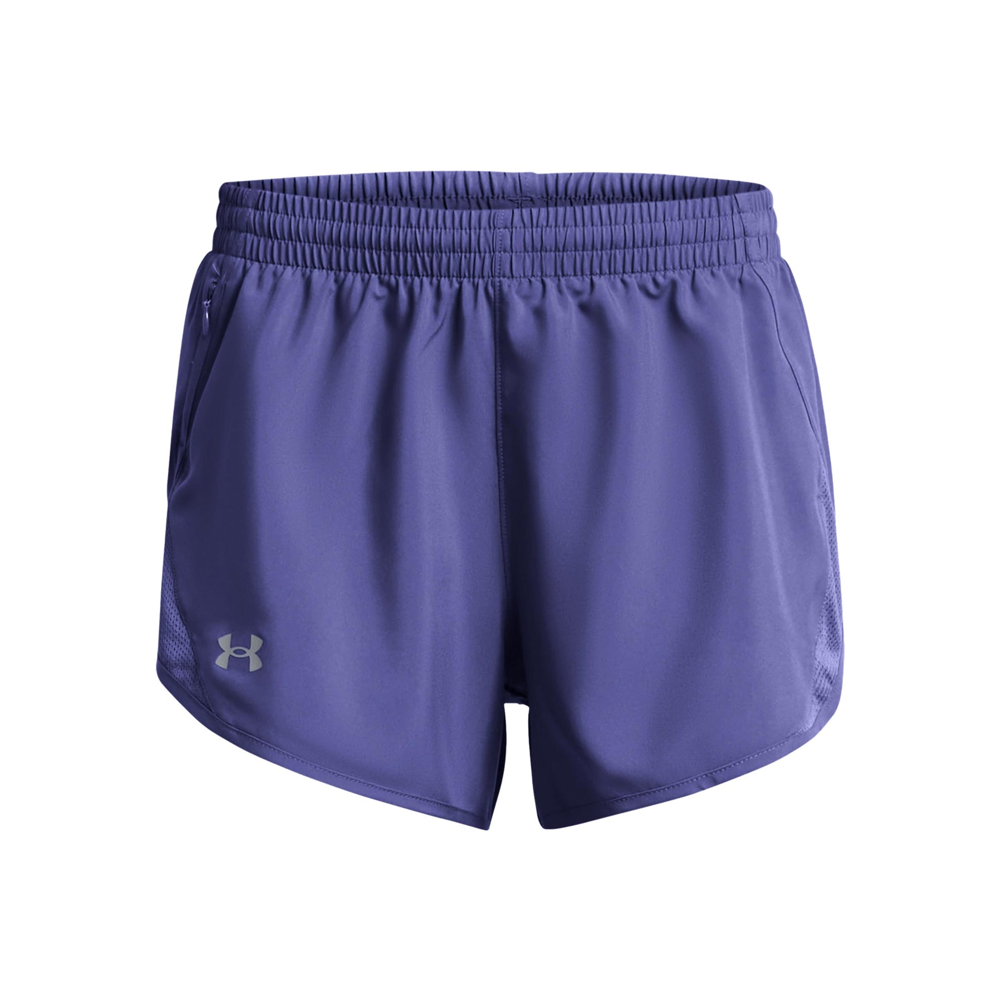 Under Armour Fly By 3in  Short de running Femmes - lilas