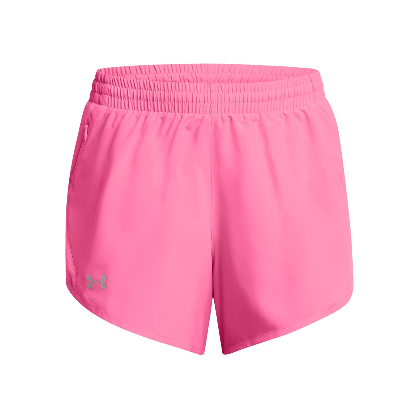 Under Armour Fly By 3in  Short de running Femmes - rose