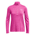 Tech 1/2 Zip-Twist Haut manches longues Femmes - pink,