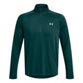 Tech 2.0 Half-Zip Haut manches longues Hommes - vert foncé,