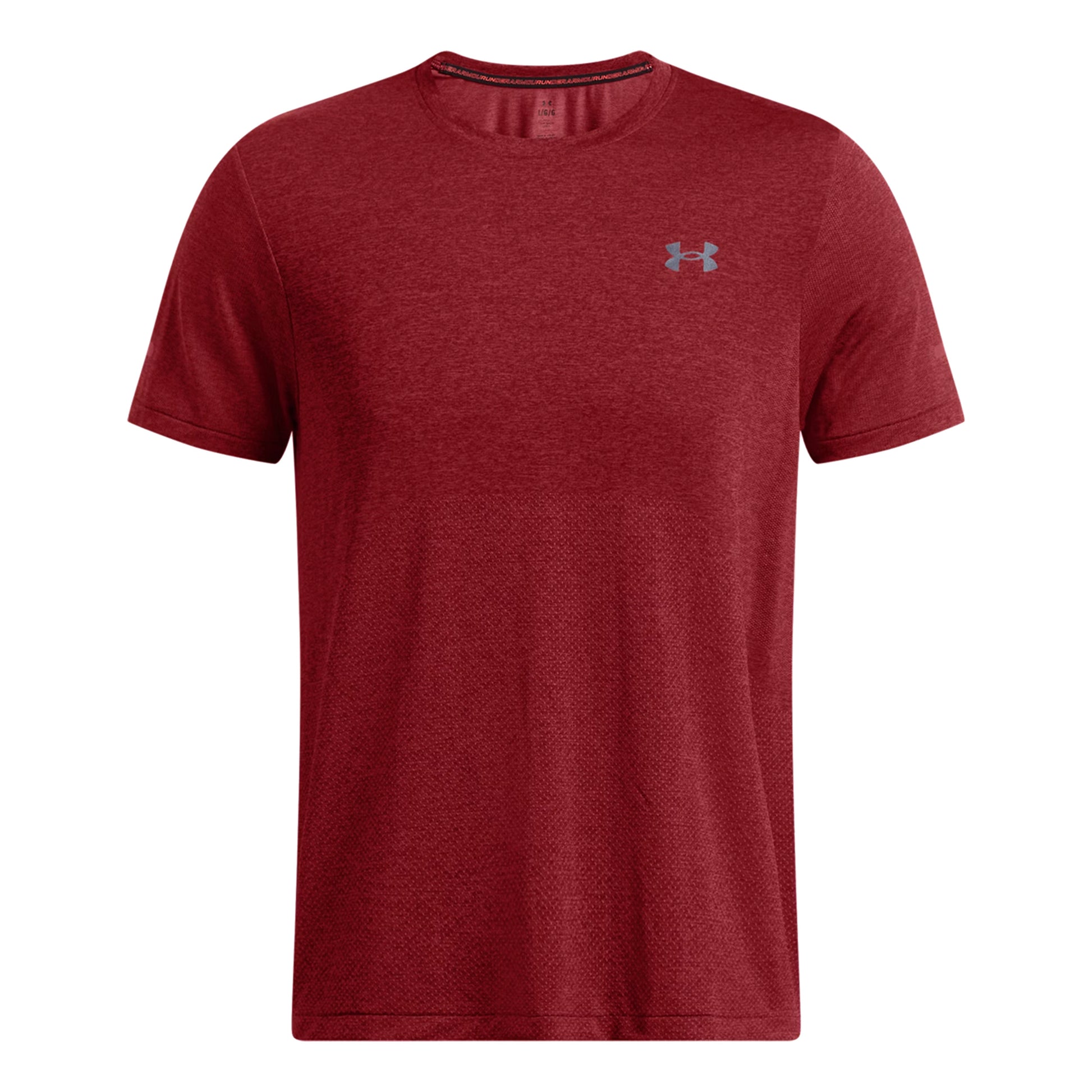 Under Armour Seamless Stride Maillot De Course Hommes-Rouge