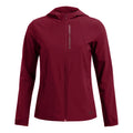 Outrun The Storm Veste running Femmes - rouge foncé,